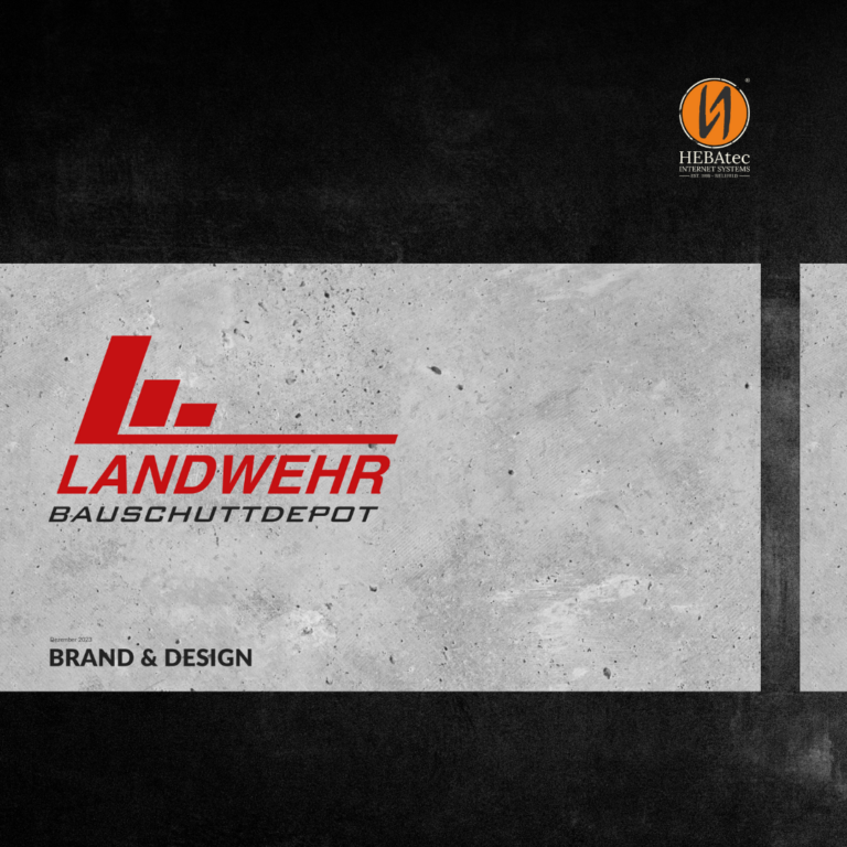 Corporate Design für Landwehr Bauschuttdepot - hebatec.de