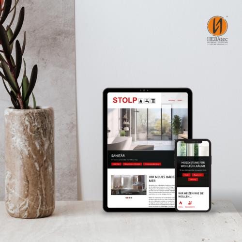 Relaunch Website Stolp - hebatec.de