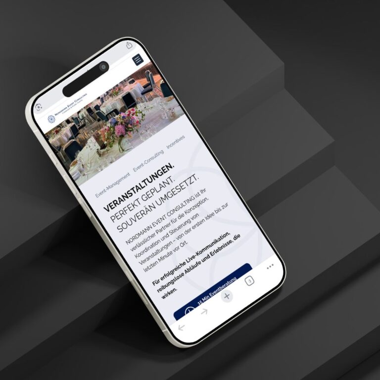 Website-Relaunch für Nordmann Event Consulting