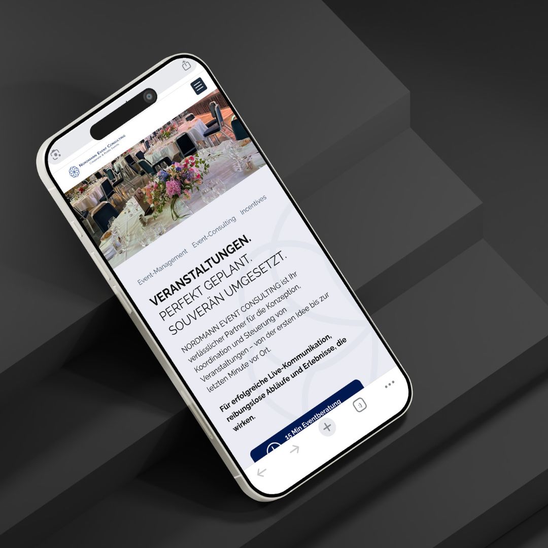 Website-Relaunch für Nordmann Event Consulting