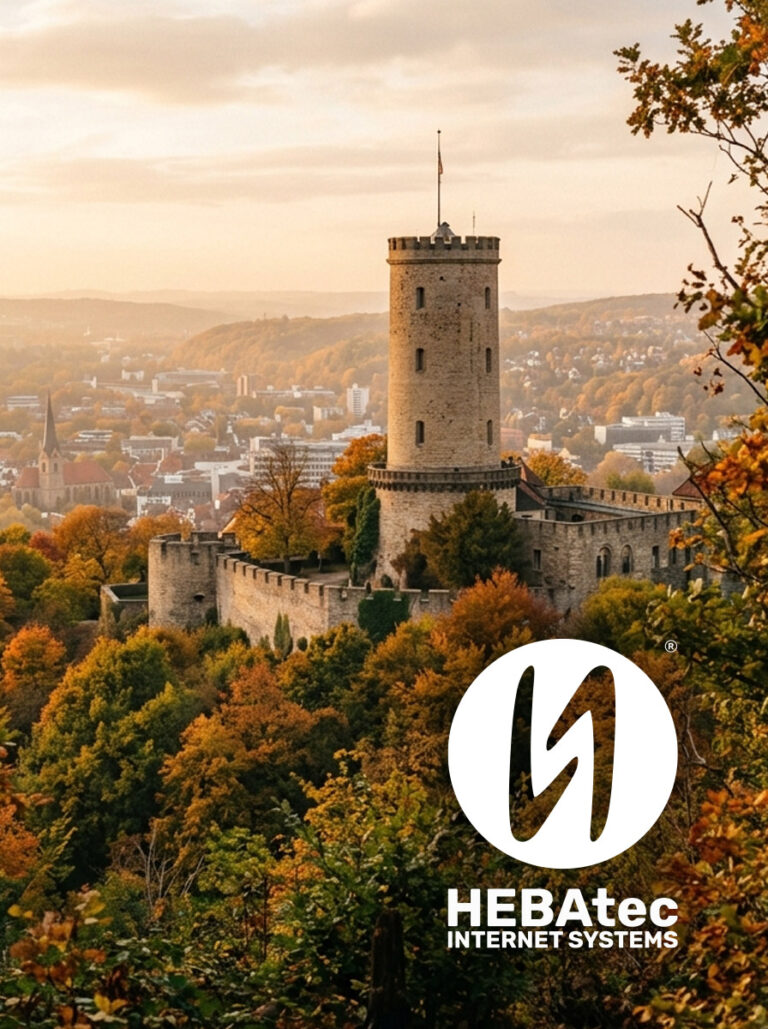Sparrenburg in Bielefeld – Standort der Webdesign Agentur HEBAtec